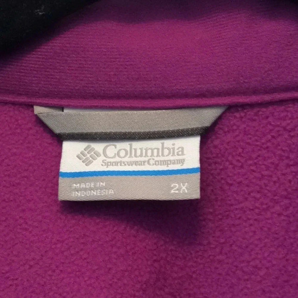 NWT Columbia Fuchsia Jacket Size 2X - Picture 6 of 9